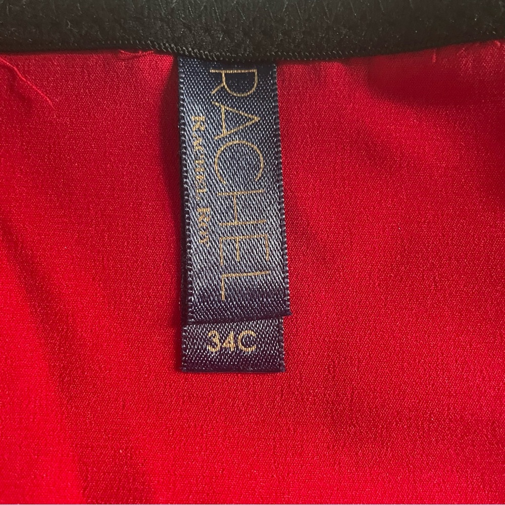 Rachel Roy red and black corset bra size 34C - Picture 6 of 7